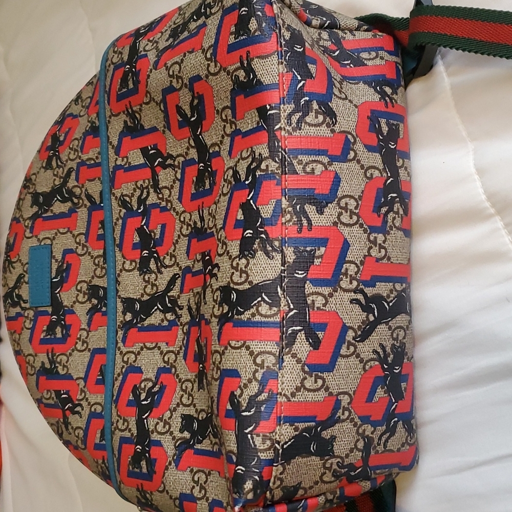 GUCCI KIDSKids Beige Backpack